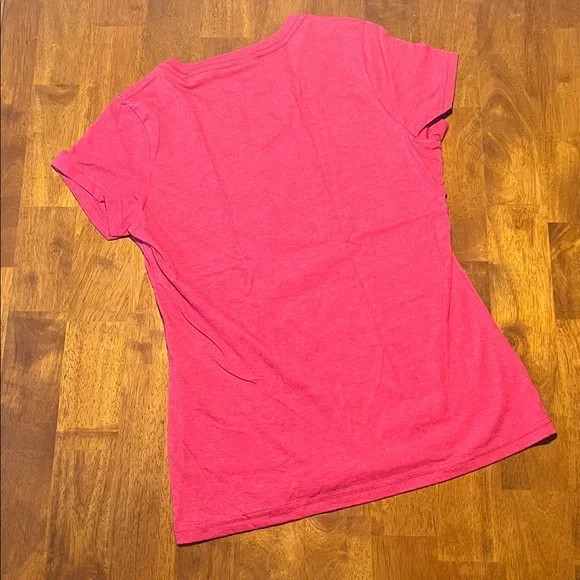 Ladies Sloppy Joe's Key West V-neck Tee Cardinal Red Heather - Picture 2 of 10